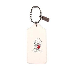 LIMITED EDITION ⭐️ COACH X DISNEY ⭐️ Hangtag with Mickey Mouse - CHALK